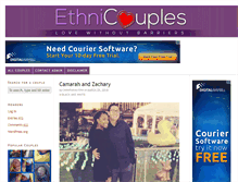 Tablet Screenshot of ethnicouples.com